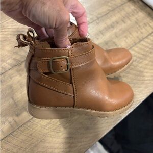 Old Navy Toddler Brown Buckle Ankle Boots